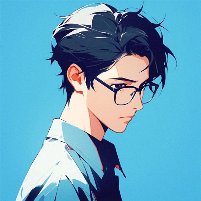 高级感成熟稳重帅气动漫男生头像图片