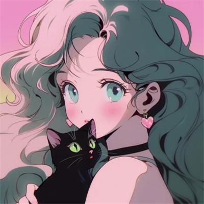 100张女生头像动漫ins高级质感