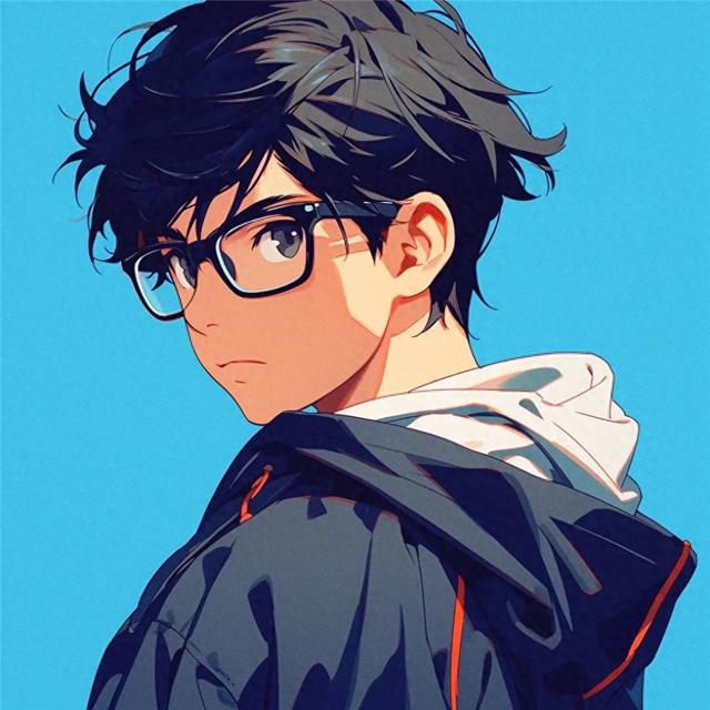 高级感成熟稳重帅气动漫男生头像图片