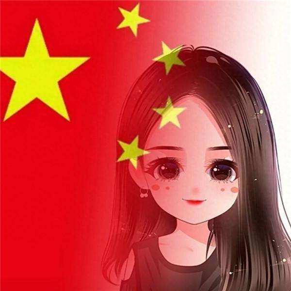 中国国庆节可爱卡通头像图片