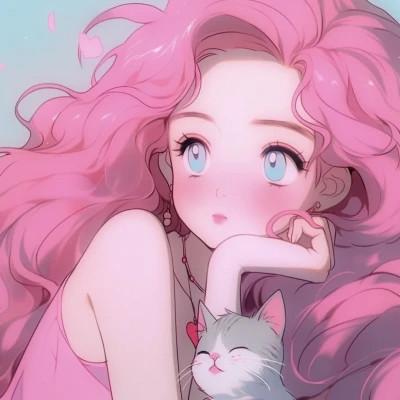 100张女生头像动漫ins高级质感