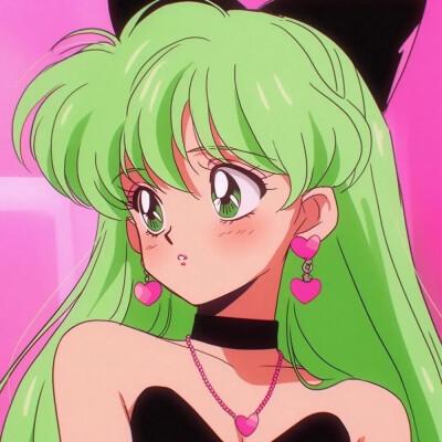 复古漫画风女生头像高清图片32张