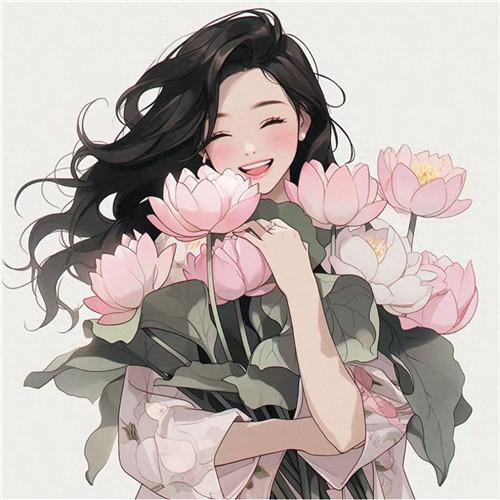 超美超仙动漫女生头像图片26张，悦目绝美少女