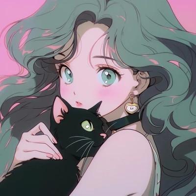 100张女生头像动漫ins高级质感