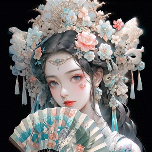 超美超仙动漫女生头像图片26张，悦目绝美少女