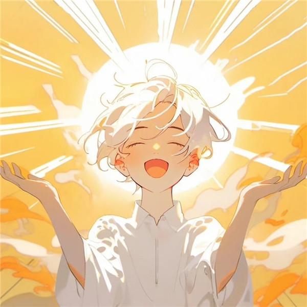 动漫男生好运可爱高清头像图片