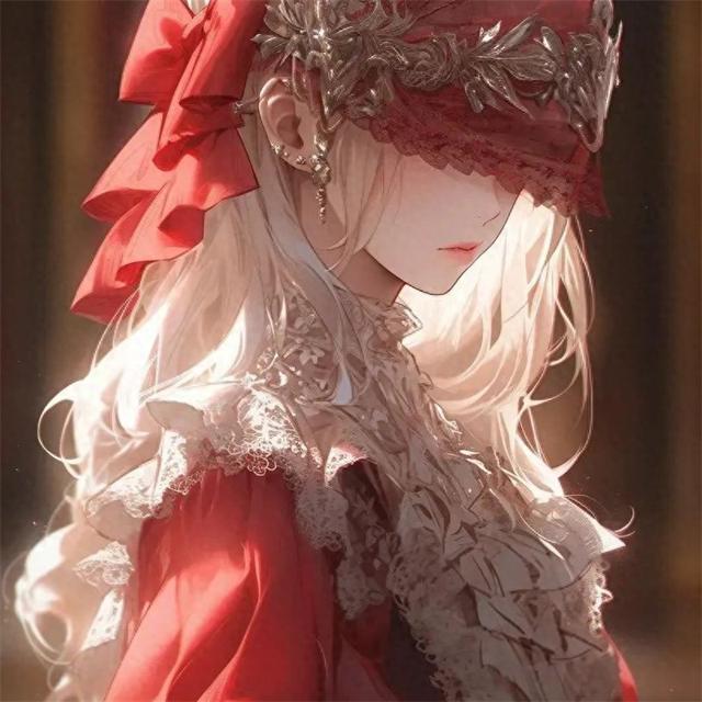 神秘蒙面女生动漫头像图片