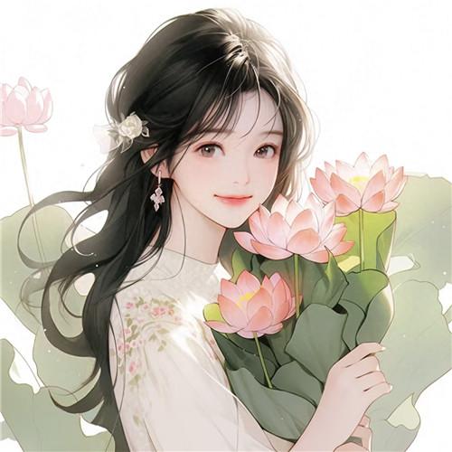 超美超仙动漫女生头像图片26张，悦目绝美少女