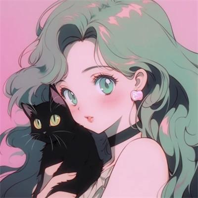100张女生头像动漫ins高级质感