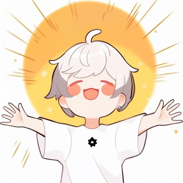 动漫男生好运可爱高清头像图片