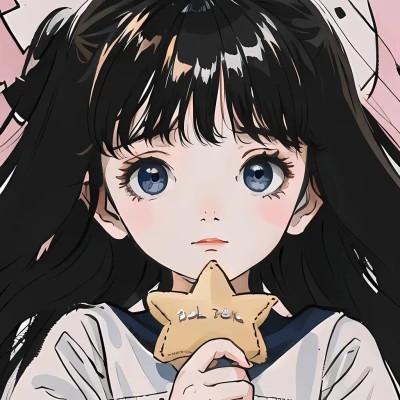 100张女生头像动漫ins高级质感