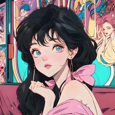 100张女生头像动漫ins高级质感