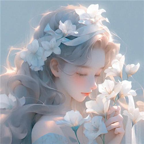 超美超仙动漫女生头像图片26张，悦目绝美少女