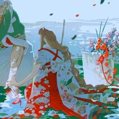 经典动漫情侣头像：重温初恋感觉