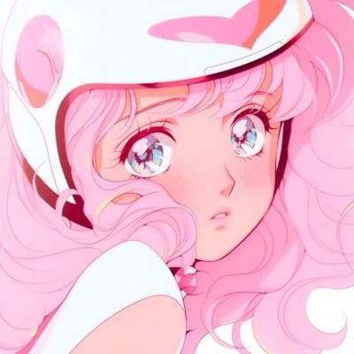 复古漫画风女生头像高清图片32张