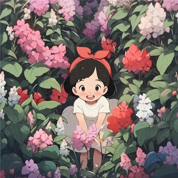 唯美梦幻小孩子治愈系可爱头像图片14张