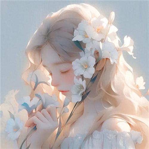 超美超仙动漫女生头像图片26张，悦目绝美少女