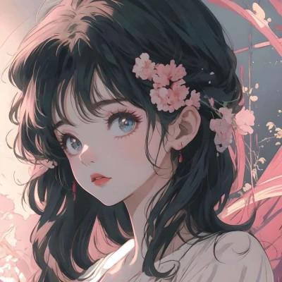 100张女生头像动漫ins高级质感