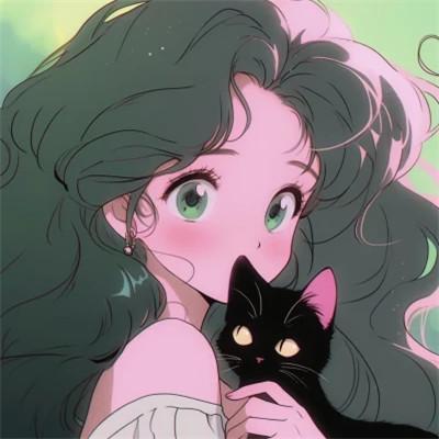 100张女生头像动漫ins高级质感