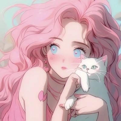 100张女生头像动漫ins高级质感
