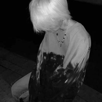 男生2023年头像黑白系列图片