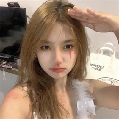 ins系女生头像40张