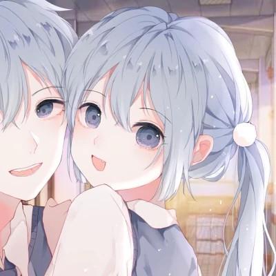2023情侣头像超甜一对卡通