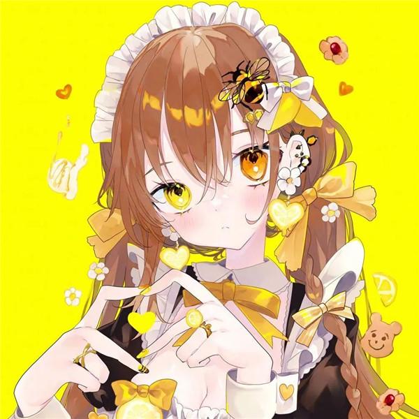 神仙颜值动漫头像女46张，超越次元的美！