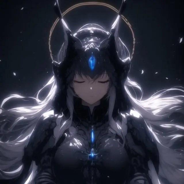 诚挚祈愿动漫少女头像图片，美丽永存