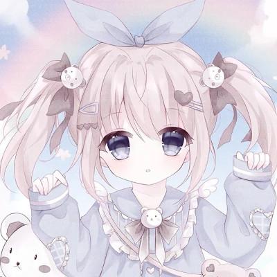 2023情侣头像超甜一对卡通