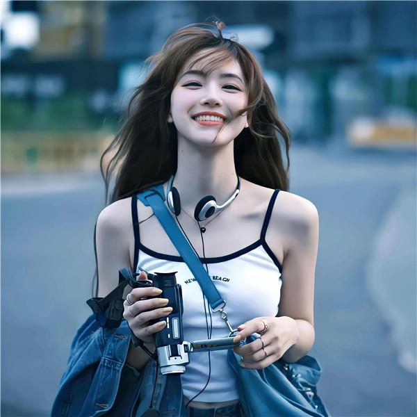 氛围感美女微信头像图片（精选13张），不一样的女神