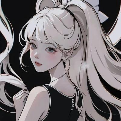 头像女动漫高级质感高清图片36张
