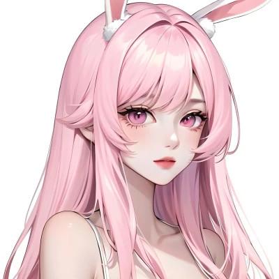 AI动漫美女头像系列图片32张