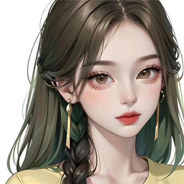 神仙颜值动漫头像女46张，超越次元的美！