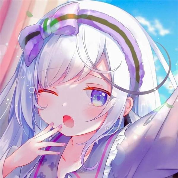 神仙颜值动漫头像女46张，超越次元的美！