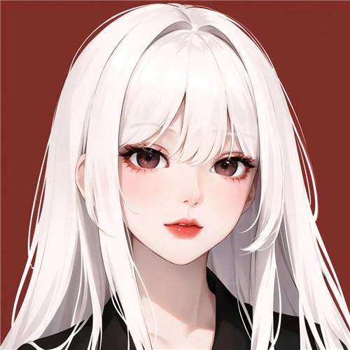 AI画一男一女头像图片高清16张