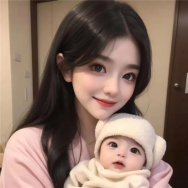 妈妈和闺女的头像图片 母亲和女儿甜蜜亲子时间