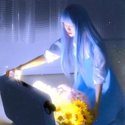 女生头像背景图一套高清好看26张