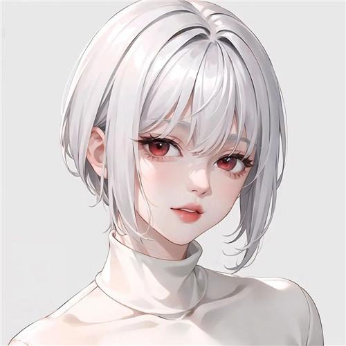 AI画一男一女头像图片高清16张