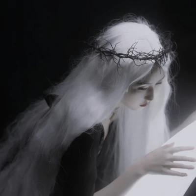 女生头像背景图一套高清好看26张