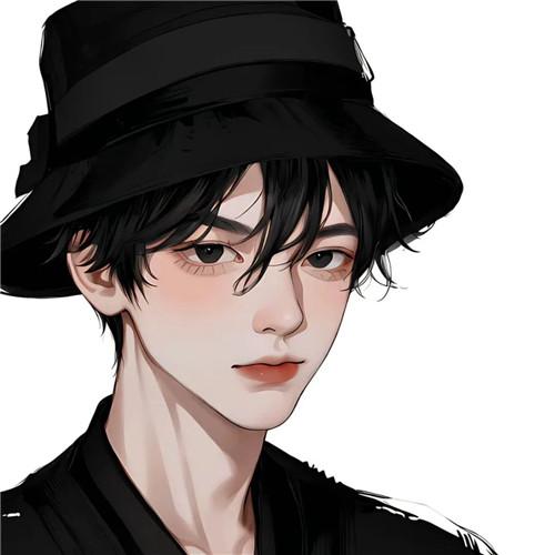 AI画一男一女头像图片高清16张