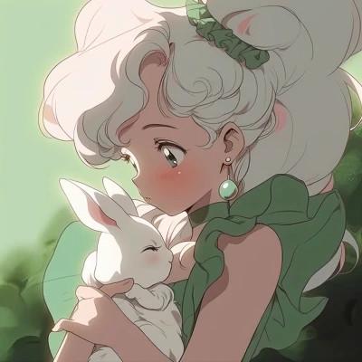 32张旧漫女生头像一览：回味经典的漫画风格