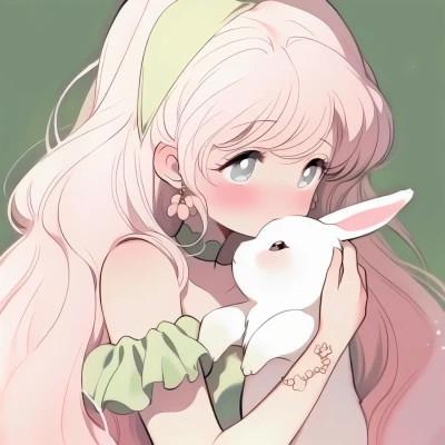 32张旧漫女生头像一览：回味经典的漫画风格