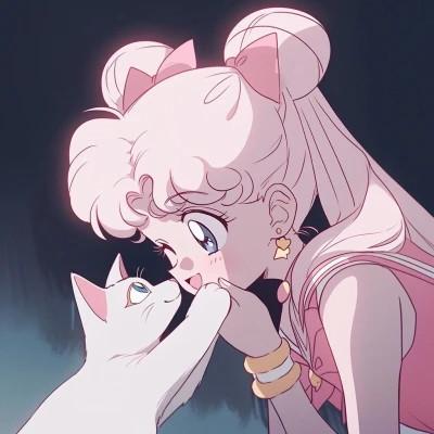 32张旧漫女生头像一览：回味经典的漫画风格