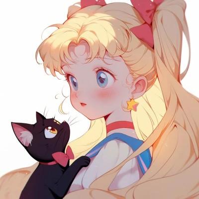 32张旧漫女生头像一览：回味经典的漫画风格