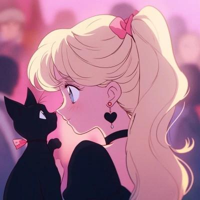 32张旧漫女生头像一览：回味经典的漫画风格