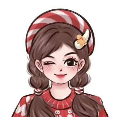 有品位的微信头像女卡通手绘32张