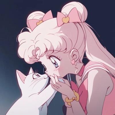32张旧漫女生头像一览：回味经典的漫画风格