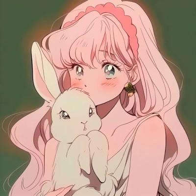32张旧漫女生头像一览：回味经典的漫画风格