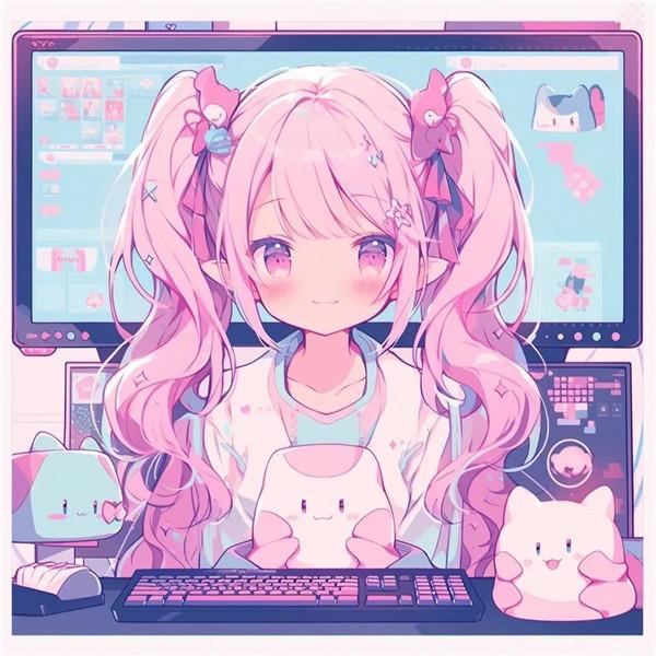 超酷电竞少女动漫头像图片（精选15张）